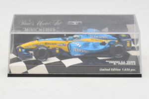 Renault R25 #6 G. Fisichella Renault F1 Team Showcar 2005 Minichamps 1:43 400050076 Metāls — attēls 4 no 5
