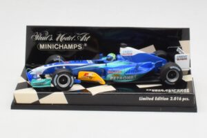 Sauber C24 F. Massa Showcar F1 2005 Minichamps 1:43 400050082 Metāls