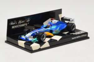 Sauber C24 Petronas #11 J. Villeneuve Sauber Petronas F1 Team Showcar 2005 Minichamps 1:43 400050081 Metāls — attēls 2 no 5