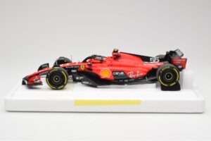 Scuderia Ferrari SF-23 #55 C. Sainz Belgian GP 2023 BBR 1:18 BBR231855C Metāls — attēls 3 no 7