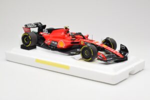 Scuderia Ferrari SF-23 #55 C. Sainz Belgian GP 2023 BBR 1:18 BBR231855C Metāls — attēls 4 no 7