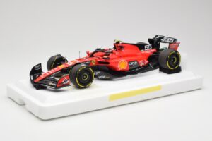 Scuderia Ferrari SF-23 #55 C. Sainz Belgian GP 2023 BBR 1:18 BBR231855C Metāls