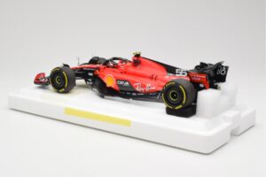 Scuderia Ferrari SF-23 #55 C. Sainz Belgian GP 2023 BBR 1:18 BBR231855C Metāls — attēls 5 no 7
