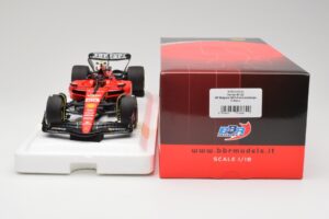 Scuderia Ferrari SF-23 #55 C. Sainz Belgian GP 2023 BBR 1:18 BBR231855C Metāls — attēls 6 no 7