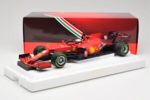 Scuderia Ferrari SF21 #16 C. Leclerc Emilia Romagna GP 2021 BBR 1:18 BBR211816 Metāls — attēls 7 no 7