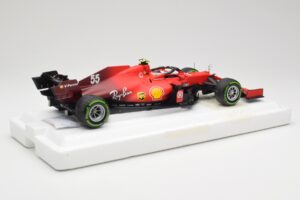 Scuderia Ferrari SF21 #55 C. Sainz Emilia Romagna GP 2021 BBR 1:18 BBR211855 Metāls — attēls 2 no 7