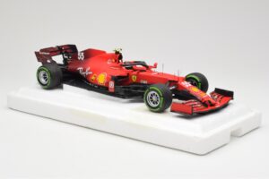 Scuderia Ferrari SF21 #55 C. Sainz Emilia Romagna GP 2021 BBR 1:18 BBR211855 Metāls — attēls 4 no 7