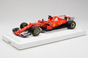 Scuderia Ferrari SF70H #5 S. Vettel Winner Australian GP 2017 End of Race BBR 1:18 BBR181705-E Metāls