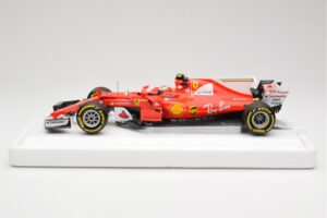 Scuderia Ferrari SF70H #7 K. Raikkonen Australian GP 2017 End of Race BBR 1:18 BBR181707-E Metāls — attēls 3 no 7