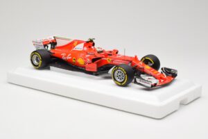 Scuderia Ferrari SF70H #7 K. Raikkonen Australian GP 2017 End of Race BBR 1:18 BBR181707-E Metāls — attēls 4 no 7