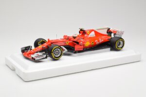 Scuderia Ferrari SF70H #7 K. Raikkonen Australian GP 2017 End of Race BBR 1:18 BBR181707-E Metāls