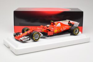 Scuderia Ferrari SF70H #7 K. Raikkonen Australian GP 2017 End of Race BBR 1:18 BBR181707-E Metāls — attēls 7 no 7