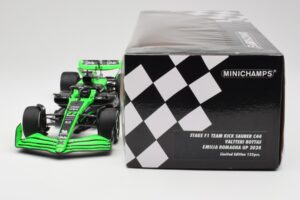 Stake F1 Team Kick Sauber C44 #77 V. Bottas Emilia Romagna GP 2024 Minichamps 1:18 147240177 Metāls — attēls 6 no 7