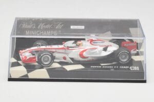 Super Aguri SA05 #23 Y. Ide F1 2006 Minichamps 1:43 400060023 Metāls — attēls 5 no 5