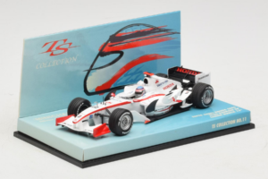 Super Aguri SA05 Honda #22 T. Sato 1st GP Bahrain 2006 Minichamps 1:43 518064322 Metāls — attēls 2 no 5