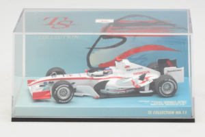 Super Aguri SA05 Honda #22 T. Sato 1st GP Bahrain 2006 Minichamps 1:43 518064322 Metāls — attēls 4 no 5