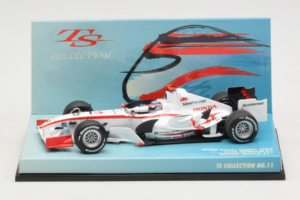 Super Aguri SA05 Honda #22 T. Sato 1st GP Bahrain 2006 Minichamps 1:43 518064322 Metāls