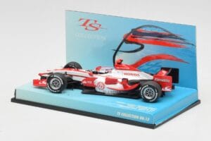Super Aguri Honda SA07 #22 T. Sato Race Car 2007 Minichamps 1:43 518074322 Metāls — attēls 3 no 5