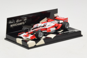 Super Aguri SA08 Honda #18 T. Sato F1 2008 Minichamps 1:43 400080018 Metāls — attēls 2 no 5