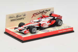 Super Aguri SA07 T. Sato F1 Showcar 2007 Minichamps 1:43 403080092 Metāls — attēls 2 no 5