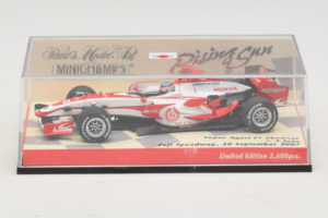 Super Aguri SA07 T. Sato F1 Showcar 2007 Minichamps 1:43 403080092 Metāls — attēls 5 no 5