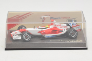 Toyota TF105 #17 R. Schumacher Panasonic Toyota Racing F1 2005 Minichamps 1:43 AM58296 Metāls — attēls 4 no 5