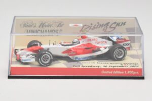 Toyota TF107 #12 J. Trulli Showcar 2007 Minichamps 1:43 403070082 Metāls — attēls 5 no 5
