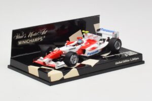 Toyota TF104 Panasonic Racing #0 R. Zonta 3rd Driver 2004 Minichamps 1:43 400040038 Metāls — attēls 2 no 5