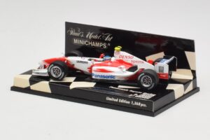 Toyota TF104 Panasonic Racing #0 R. Zonta 3rd Driver 2004 Minichamps 1:43 400040038 Metāls — attēls 3 no 5
