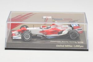 Toyota TF108 Showcar J. Trulli 2008 Minichamps 1:43 AM601297 Metāls — attēls 5 no 5