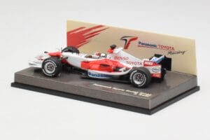 Toyota TF105 #16 J. Trulli F1 2005 Minichamps 1:43 AM58295 Metāls — attēls 2 no 5
