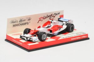 Toyota TF107 #12 J. Trulli F1 2007 Minichamps 1:43 403080081 Metāls — attēls 2 no 5