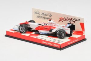 Toyota TF107 #12 J. Trulli F1 2007 Minichamps 1:43 403080081 Metāls — attēls 3 no 5