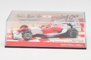 Toyota TF107 #12 J. Trulli F1 2007 Minichamps 1:43 403080081 Metāls — attēls 5 no 5