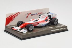 Toyota TF109 Panasonic Toyota Racing #9 J. Trulli F1 2009 Minichamps 1:43 AM621323 Metāls — attēls 2 no 5