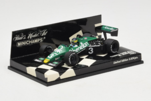 Tyrrell 012 Ford #3 M. Alboreto F1 1983 Minichamps 1:43 400830003 Metāls — attēls 2 no 5