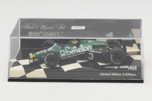 Tyrrell 012 Ford #3 M. Alboreto F1 1983 Minichamps 1:43 400830003 Metāls — attēls 4 no 5
