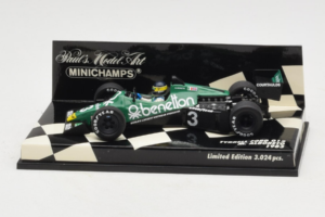 Tyrrell 012 Ford #3 M. Alboreto F1 1983 Minichamps 1:43 400830003 Metāls