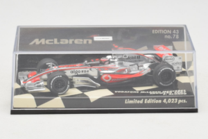 McLaren MP4-22 Mercedes #1 F. Alonso Vodafone McLaren Showcar F1 2007 Minichamps 1:43 530074371 Metāls — attēls 4 no 5