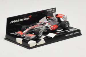 Vodafone McLaren Mercedes MP4-25 J. Button F1 Showcar 2010 Minichamps 1:43 530104371 Metāls — attēls 2 no 5