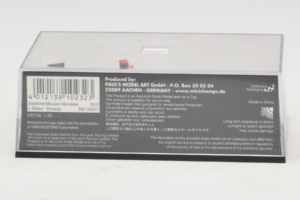 Vodafone McLaren Mercedes MP4-25 J. Button F1 Showcar 2010 Minichamps 1:43 530104371 Metāls — attēls 4 no 5
