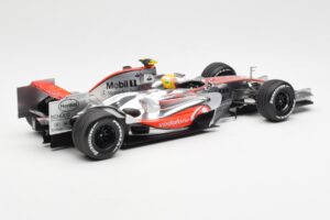 McLaren MP4-22 Mercedes #2 L. Hamilton 2007 Dealer Edition Minichamps 1:18 530071802 Metāls — attēls 2 no 6