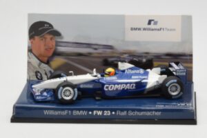 Williams FW23 BMW #5 R. Schumacher Formula 1 2001 Minichamps 1:43 80420029778 Metāls