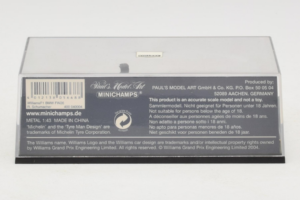 Williams FW26 BMW #4 R. Schumacher Williams BMW F1 Team 2004 Minichamps 1:43 400040004 Metāls — attēls 5 no 5