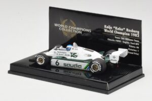 Williams FW08 #6 K. Rosberg F1 World Champion 1982 Minichamps 1:43 436820106 Metāls — attēls 2 no 4