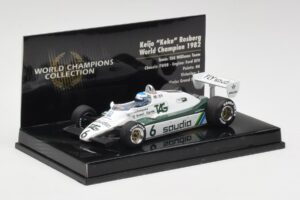 Williams FW08 #6 K. Rosberg F1 World Champion 1982 Minichamps 1:43 436820106 Metāls — attēls 3 no 4