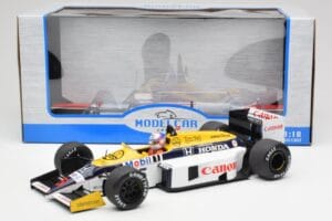 Williams FW11 Honda #5 N. Mansell F1 1986 MCG 1:18 MCG18627F Metāls — attēls 6 no 6