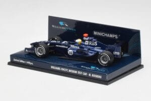 Williams FW27C N. Rosberg F1 Test 2005 Minichamps 1:43 400050110 Metāls — attēls 2 no 5