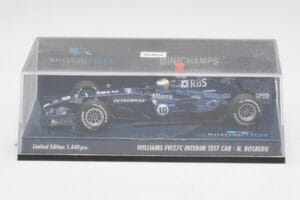 Williams FW27C N. Rosberg F1 Test 2005 Minichamps 1:43 400050110 Metāls — attēls 4 no 5