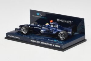 Williams FW27C BMW #7 M. Webber Test Car F1 2005 Minichamps 1:43 400050109 Metāls — attēls 3 no 5